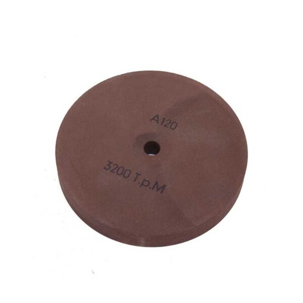 Disque d'affutage caouchouc