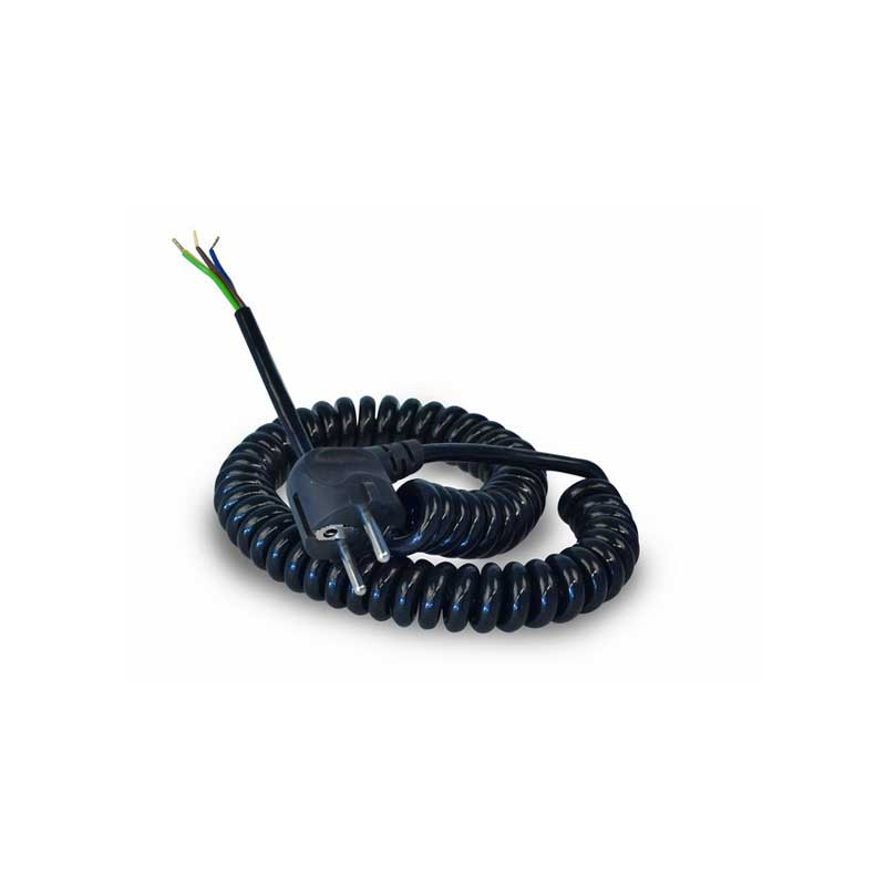 Câble spiralé avec prise < GDS-Hoofcare